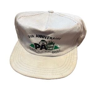Vintage Pennsylvania PA Turnpike 50th Anniversary 1990 Snapback Trucker Hat